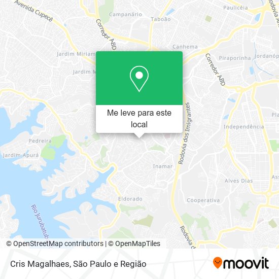 Cris Magalhaes mapa