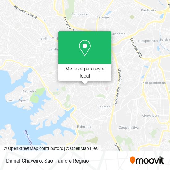 Daniel Chaveiro mapa