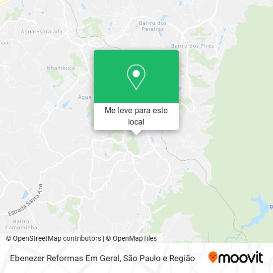 Ebenezer Reformas Em Geral mapa