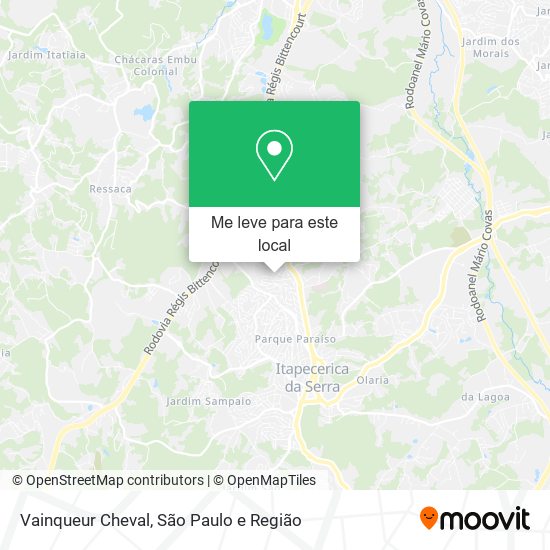 Vainqueur Cheval mapa