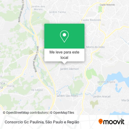 Consorcio Gc Paulinia mapa