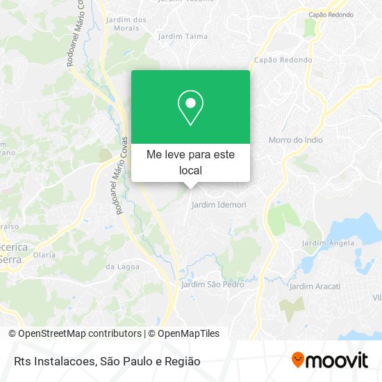 Rts Instalacoes mapa