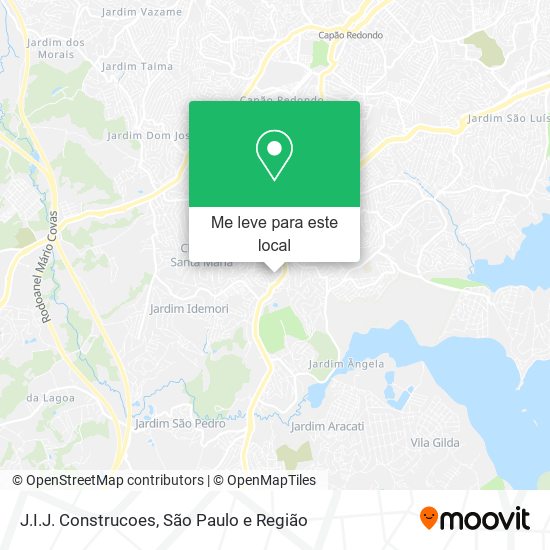 J.I.J. Construcoes mapa