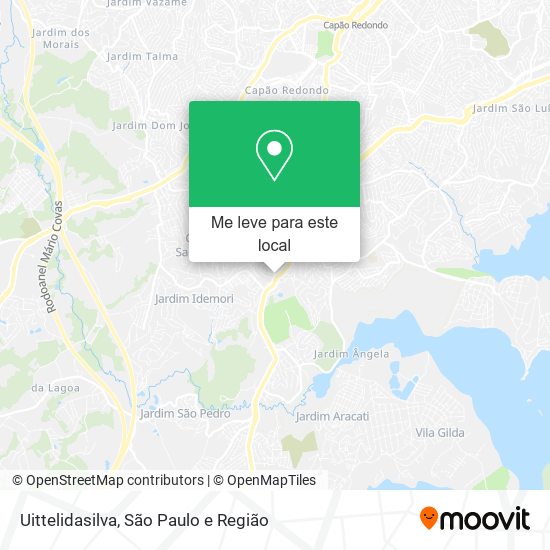 Uittelidasilva mapa