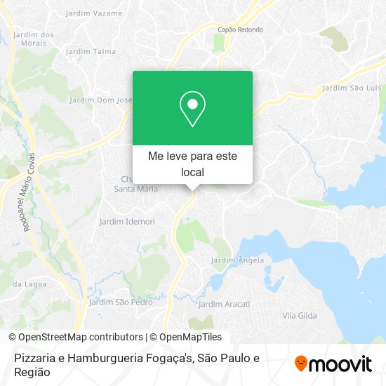 Pizzaria e Hamburgueria Fogaça's mapa