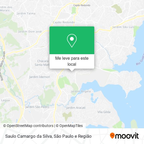 Saulo Camargo da Silva mapa