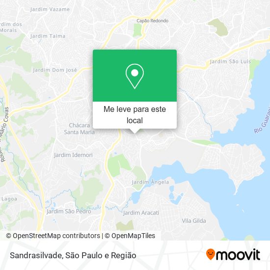 Sandrasilvade mapa