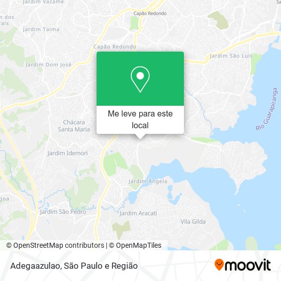 Adegaazulao mapa
