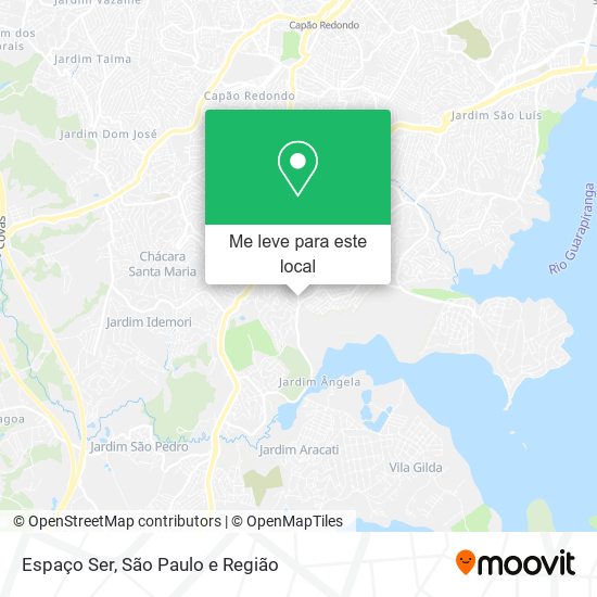 Espaço Ser mapa