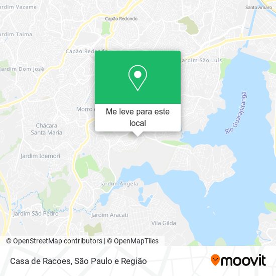 Casa de Racoes mapa