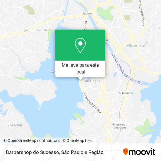 Barbershop do Sucesso mapa