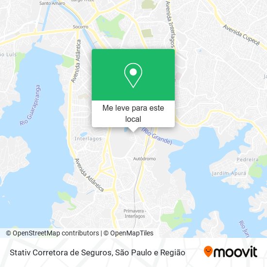 Stativ Corretora de Seguros mapa