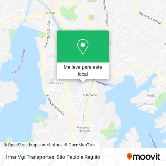 Irnar Vgi Transportes mapa