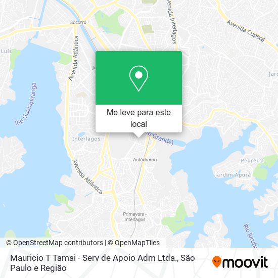 Mauricio T Tamai - Serv de Apoio Adm Ltda. mapa