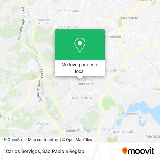 Carlos Serviços mapa