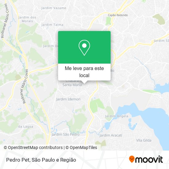 Pedro Pet mapa