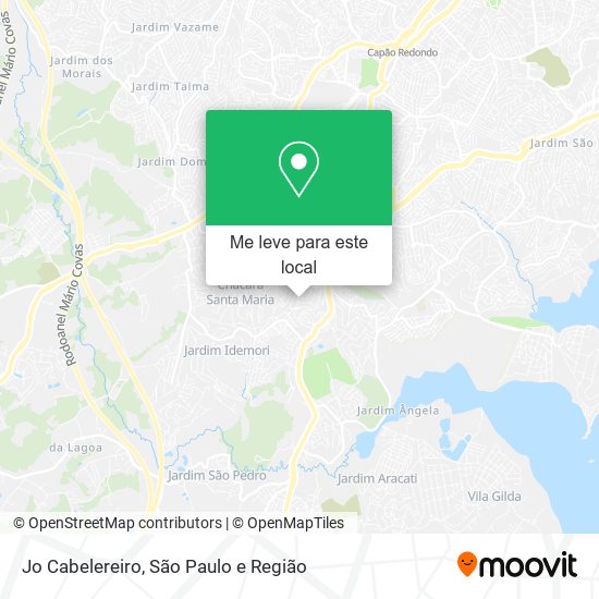 Jo Cabelereiro mapa