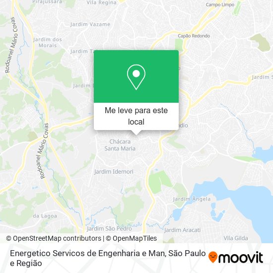 Energetico Servicos de Engenharia e Man mapa