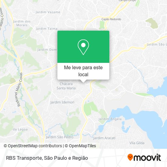 RBS Transporte mapa