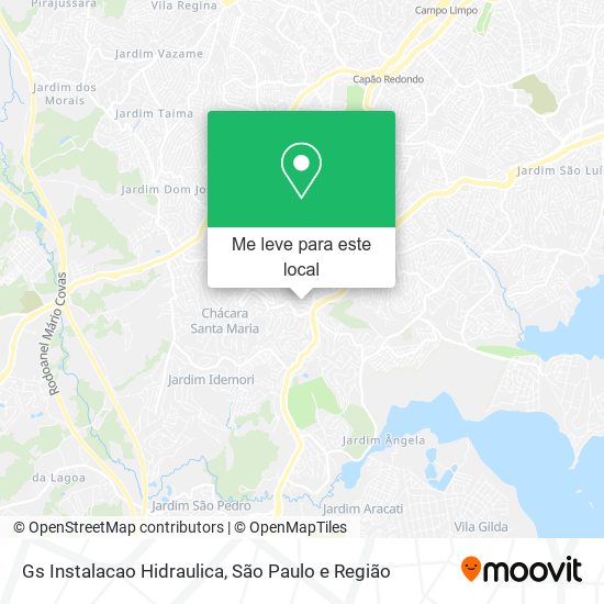 Gs Instalacao Hidraulica mapa