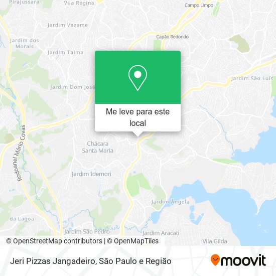 Jeri Pizzas Jangadeiro mapa