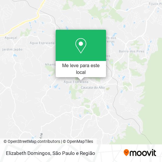 Elizabeth Domingos mapa