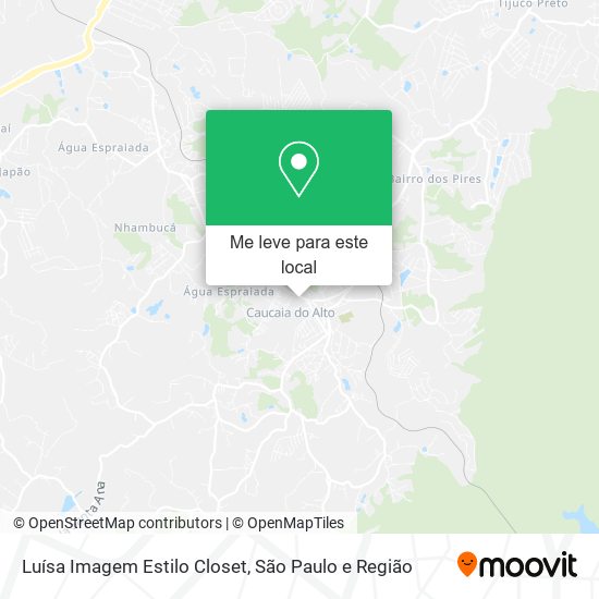 Luísa Imagem Estilo Closet mapa