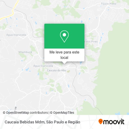 Caucaia Bebidas Mdm mapa