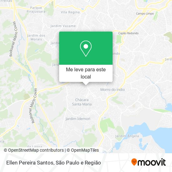 Ellen Pereira Santos mapa