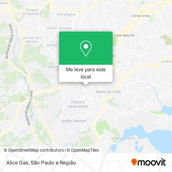 Alice Gas mapa