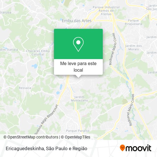 Ericaguedeskinha mapa