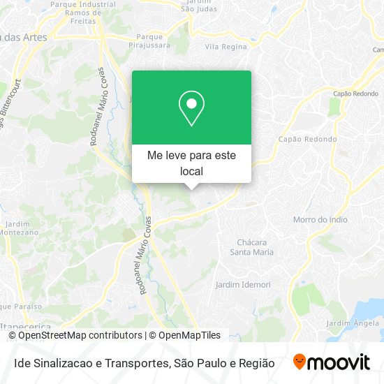 Ide Sinalizacao e Transportes mapa