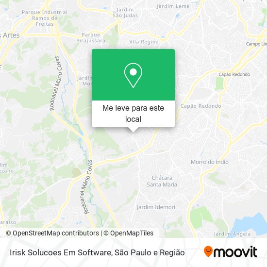 Irisk Solucoes Em Software mapa