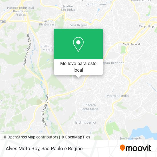 Alves Moto Boy mapa