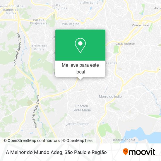 A Melhor do Mundo Adeg mapa