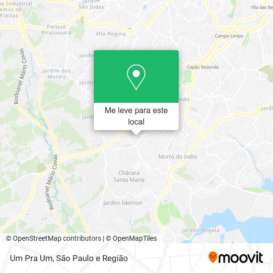 Um Pra Um mapa
