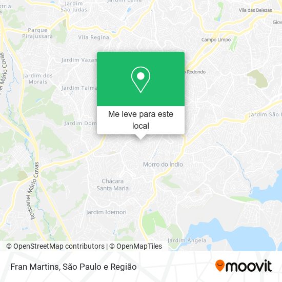 Fran Martins mapa