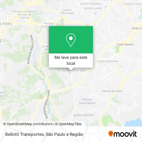 Bellotti Transportes mapa