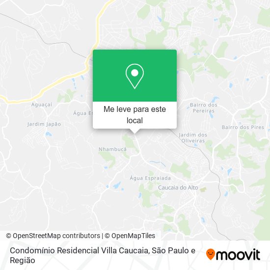 Condomínio Residencial Villa Caucaia mapa