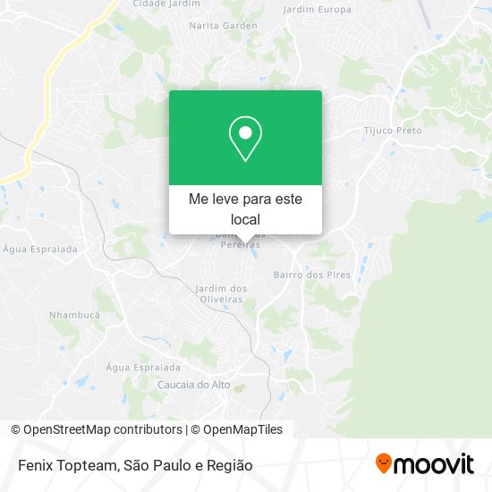 Fenix Topteam mapa