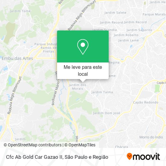 Cfc Ab Gold Car Gazao II mapa