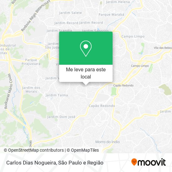 Carlos Dias Nogueira mapa