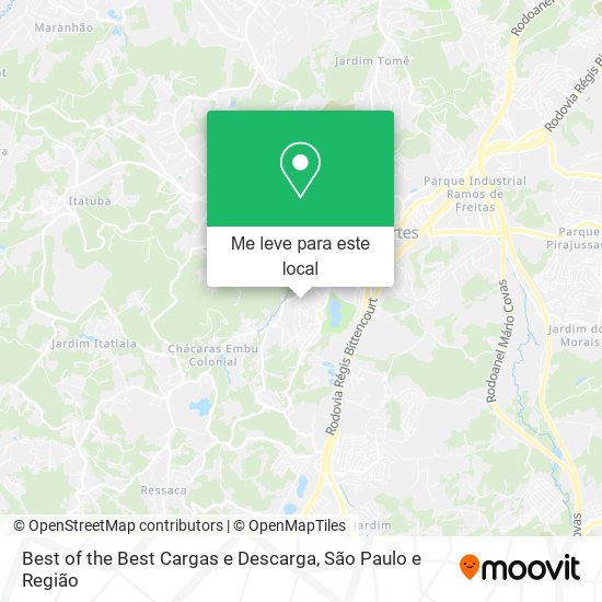 Best of the Best Cargas e Descarga mapa