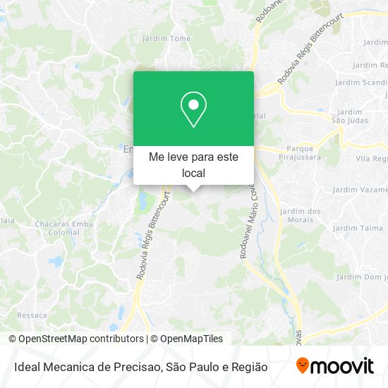 Ideal Mecanica de Precisao mapa