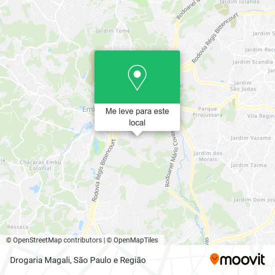 Drogaria Magali mapa