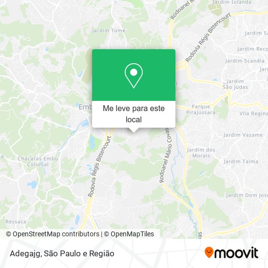 Adegajg mapa