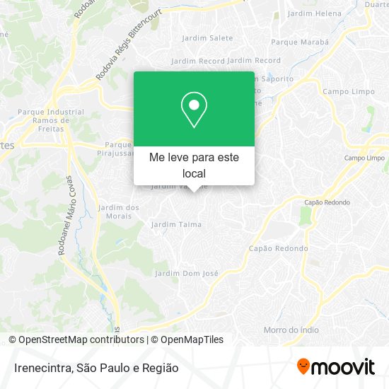 Irenecintra mapa