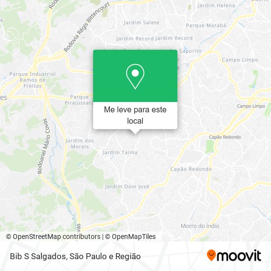 Bib S Salgados mapa