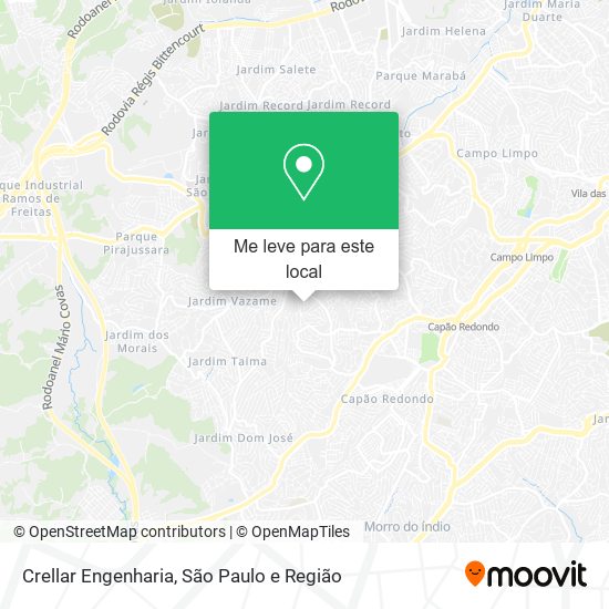 Crellar Engenharia mapa
