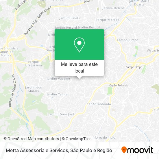 Metta Assessoria e Servicos mapa